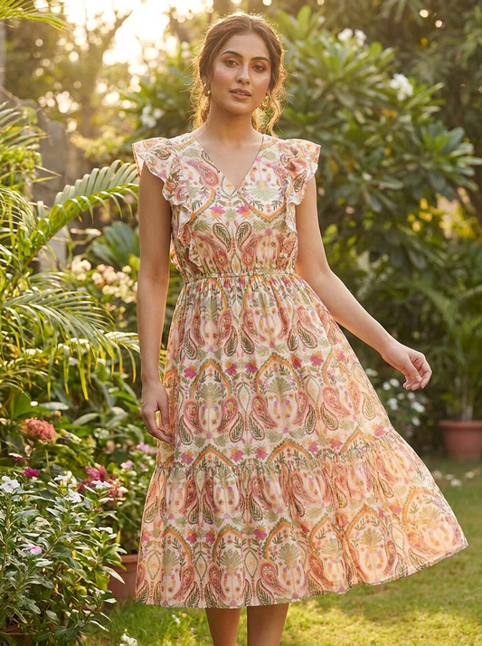 Blush Meadow Dress