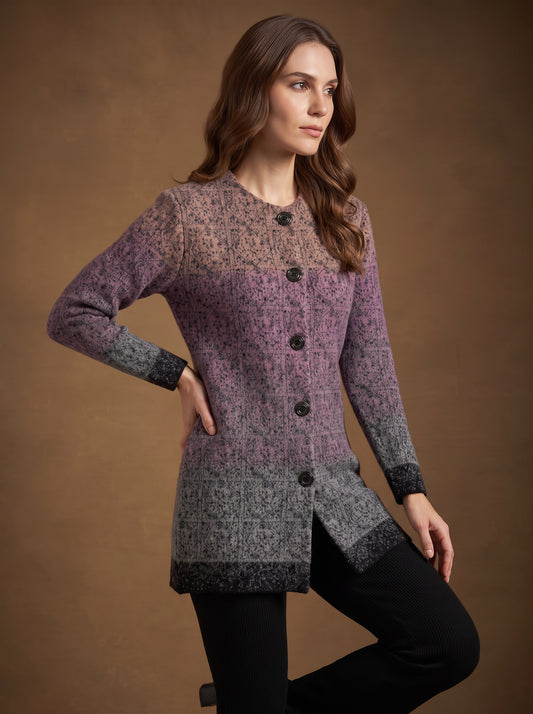 Heather Dusk Cardigan