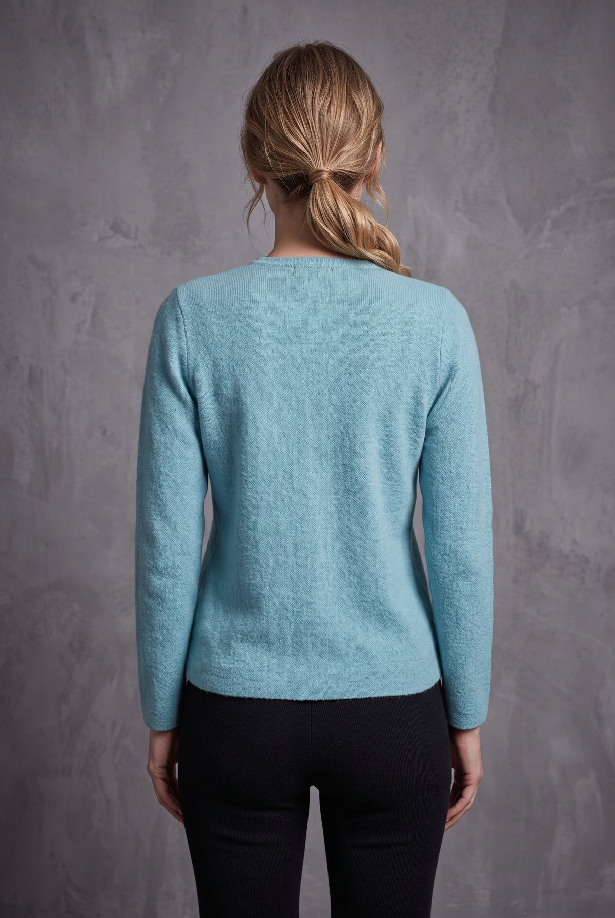 Aqua Pearl Cardigan