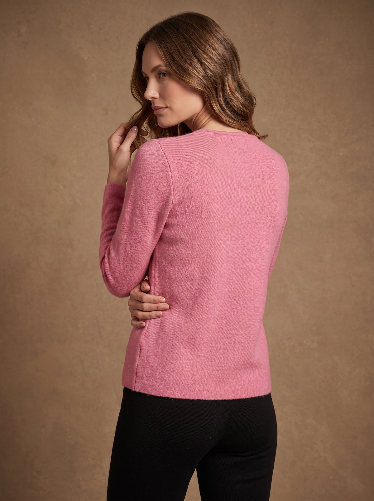 Rose Pearl Bow Cardigan