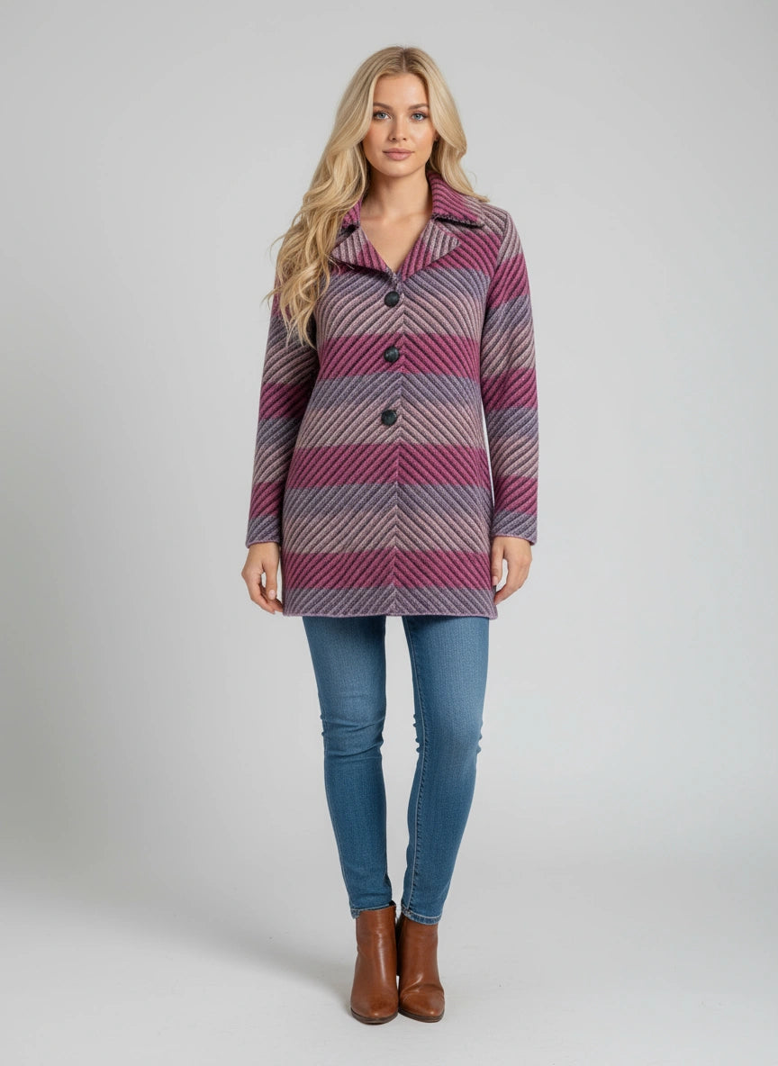 Lachi Mulberry Stripe