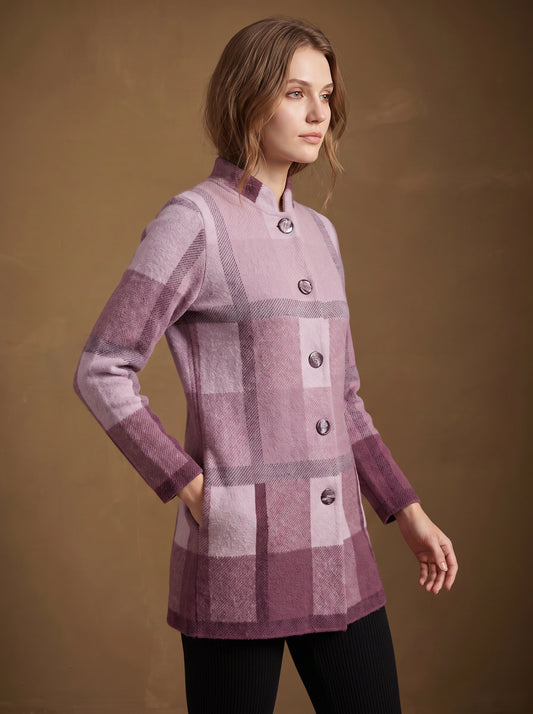 Orchid Highland Cardigan