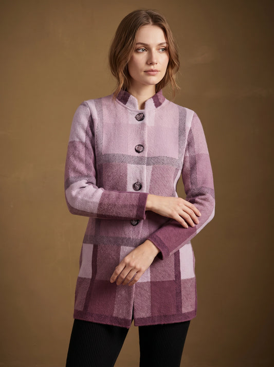 Orchid Highland Cardigan