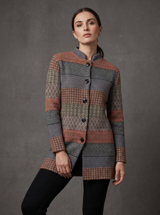 Spice Stripe Cardigan
