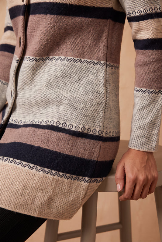 Nordic Frost Cardigan