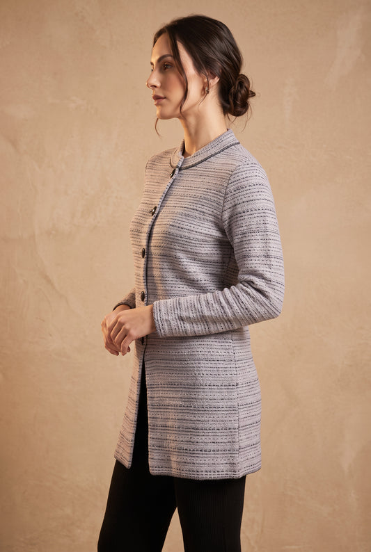 Silver Marl Cardigan