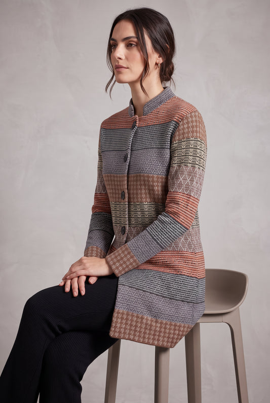 Spice Stripe Cardigan