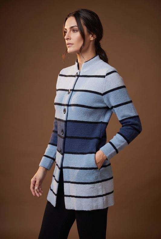 Coastal Stripe Cardigan