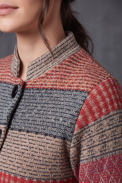 Ember Stripe Cardigan