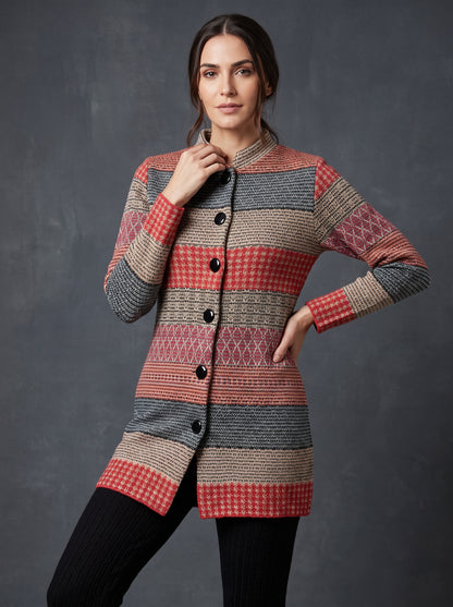 Ember Stripe Cardigan