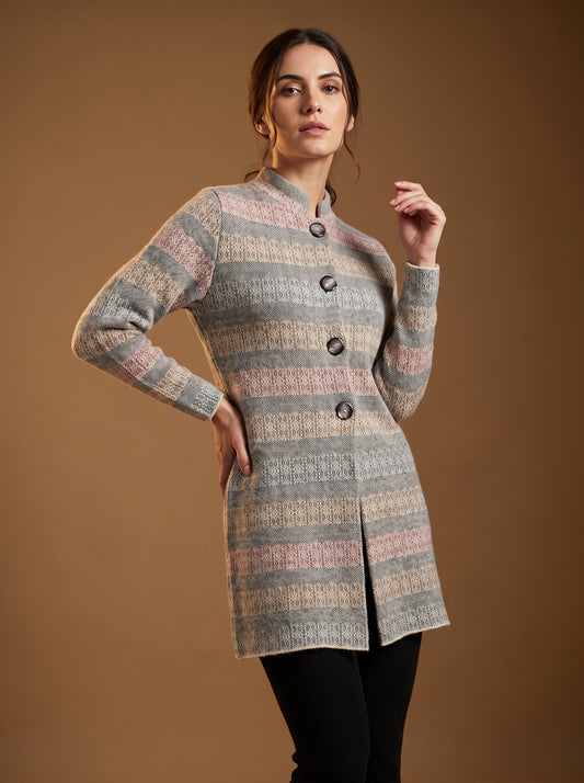Pastel Stripe Cardigan
