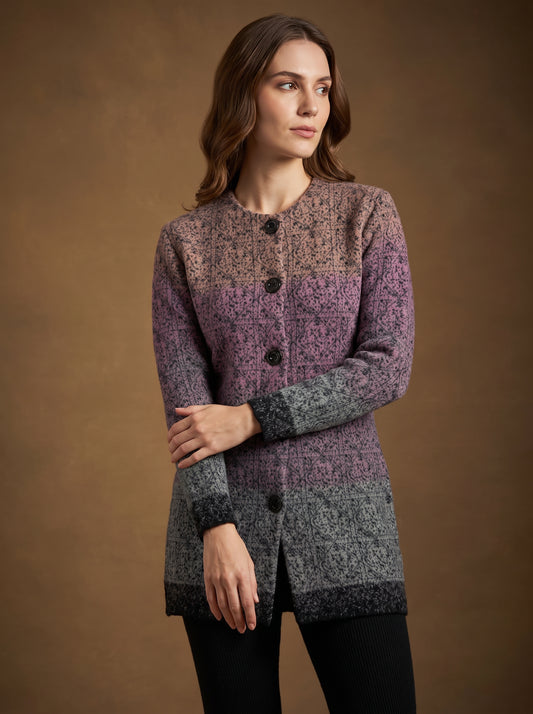 Heather Dusk Cardigan