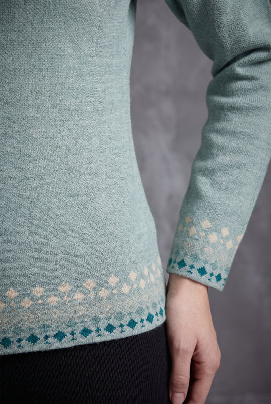 Sage Mirror Cardigan