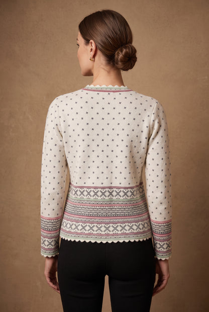 Ivory Lace Cardigan