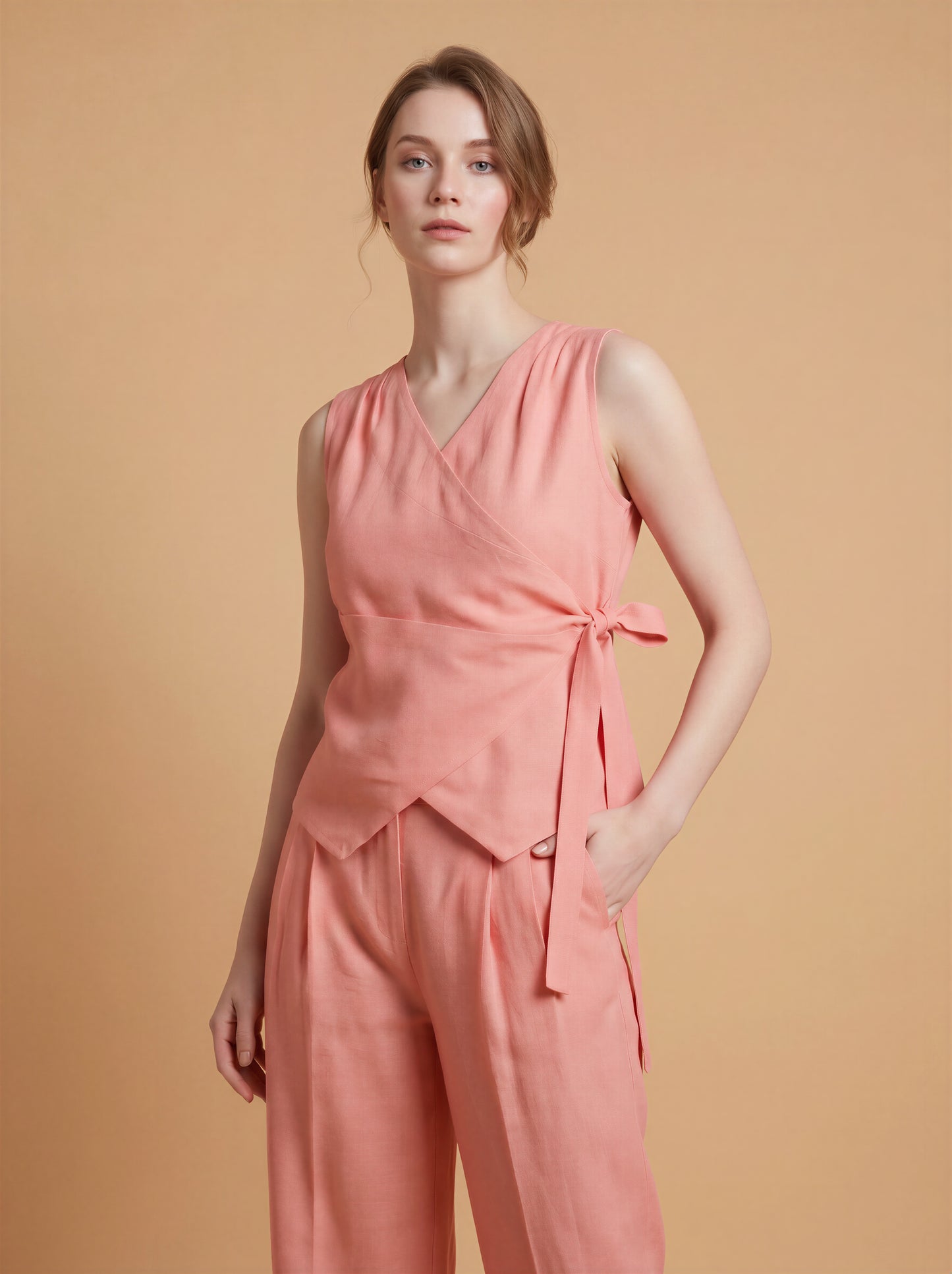 Blush Knot Co-ord Set
