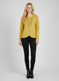 Lachi Honeydew Cardigan