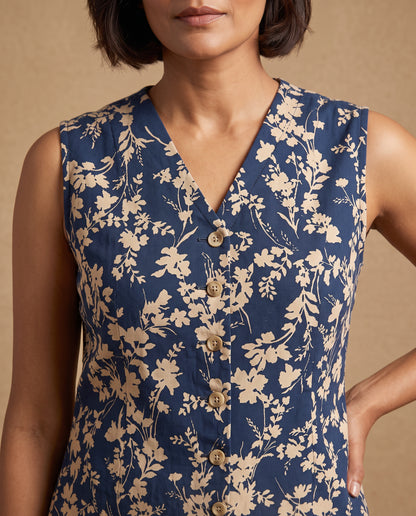 Midnight Blossom Co-ord Set