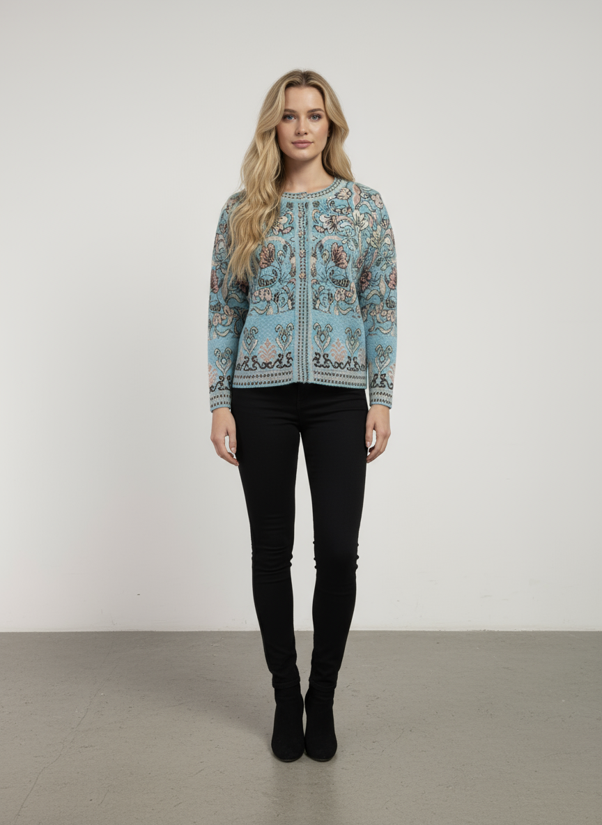 Lachi Frostbloom Cardigan