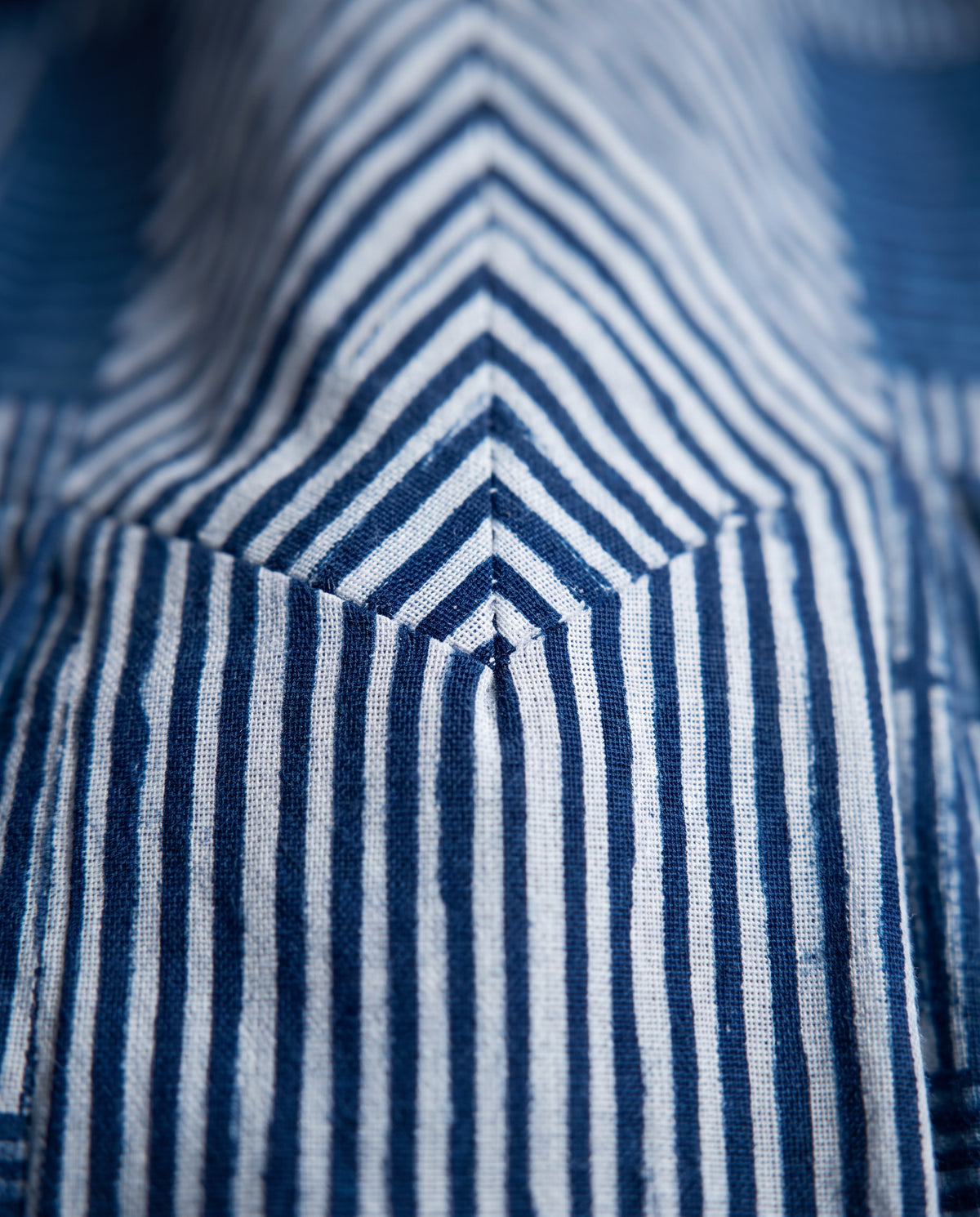 Neel Patchwork Stripe Fit & Flare Maxi Dress