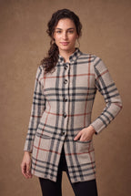 Lachi Women's Heritage Tartan Check Knitted Cardigan