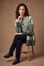 Lachi Women's Highland Check Knitted Cardigan