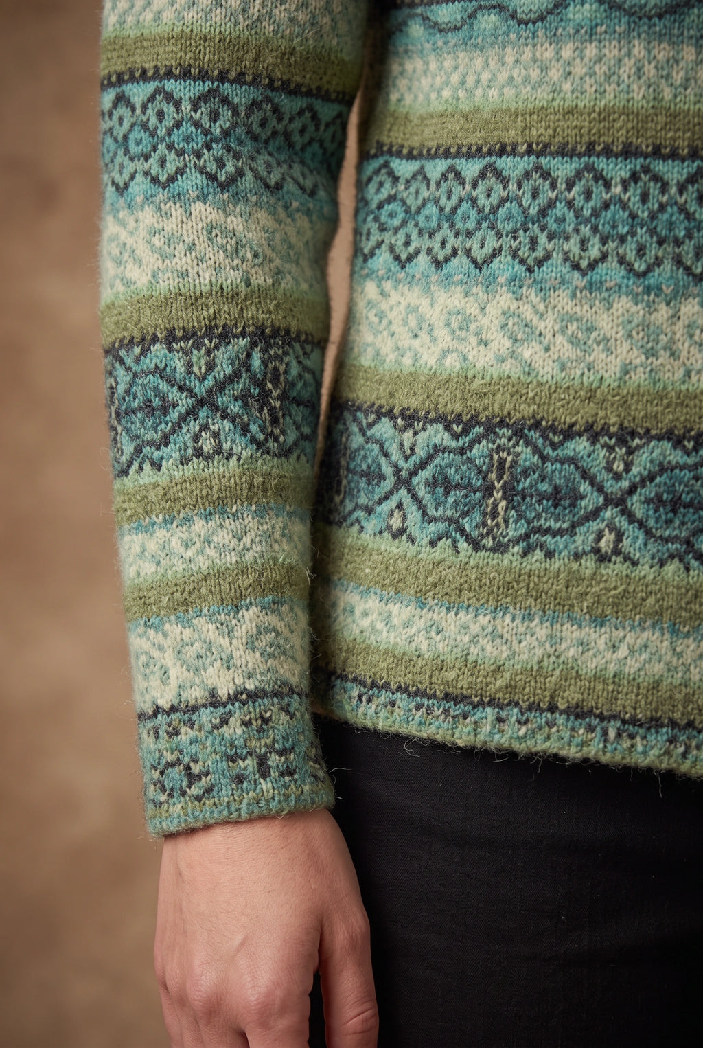 Lachi Women's Brocade Knitted Cardigan