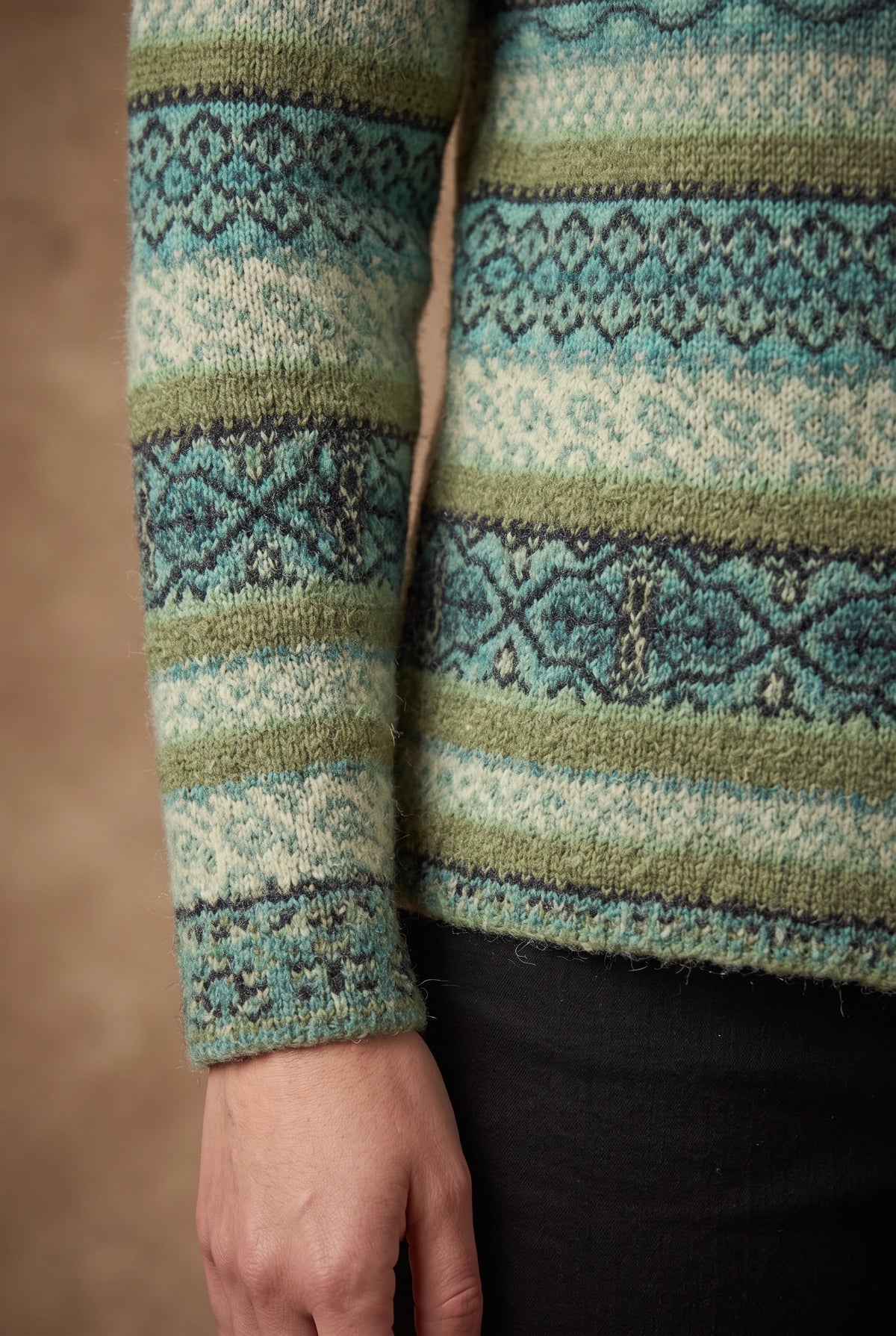 Lachi Women's Brocade Knitted Cardigan