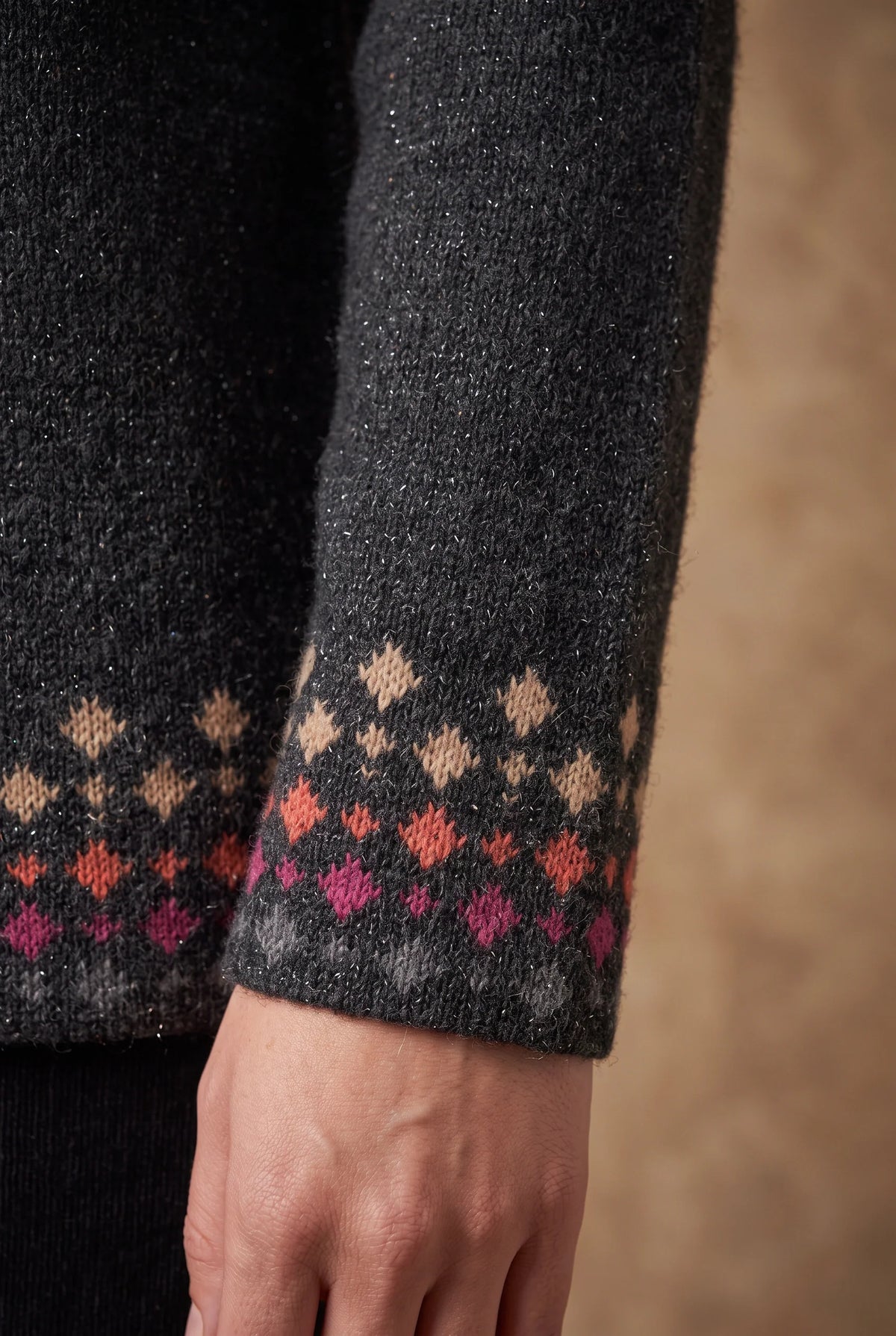 Black Mirror Work Knitted Cardigan 3