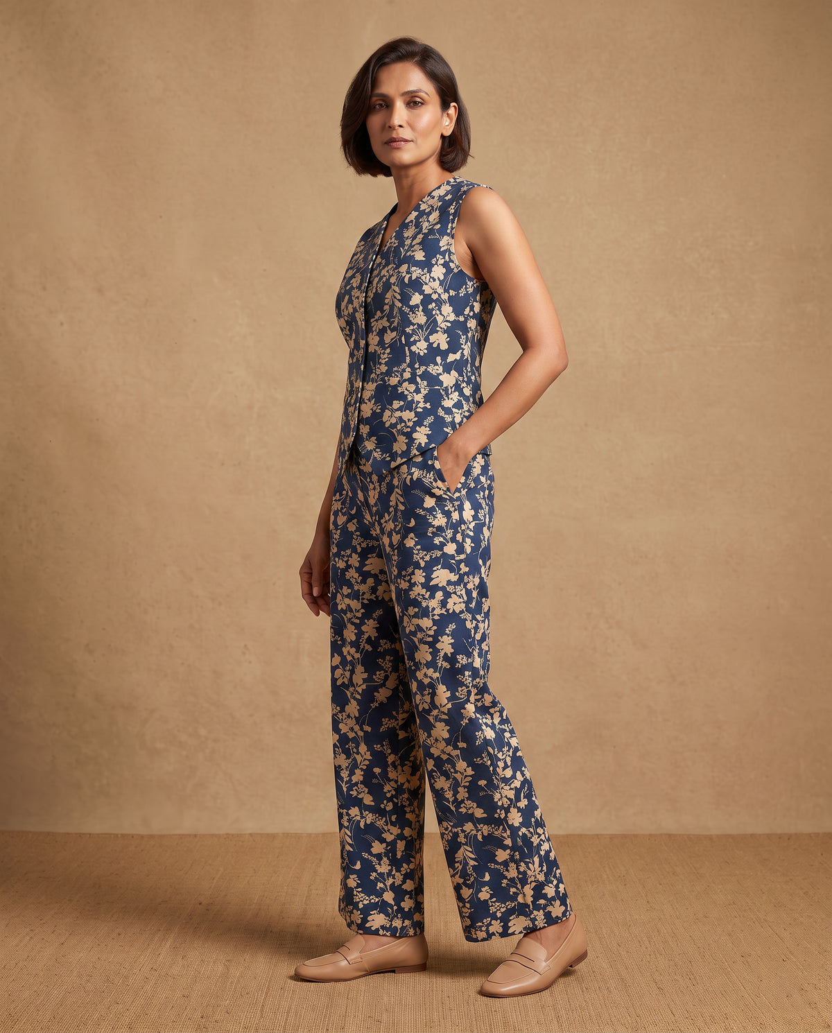 Midnight Blossom Co-ord Set