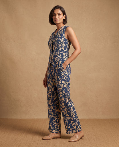 Midnight Blossom Co-ord Set