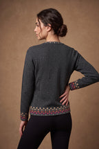 Black Mirror Work Knitted Cardigan 4