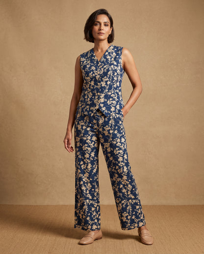 Midnight Blossom Co-ord Set