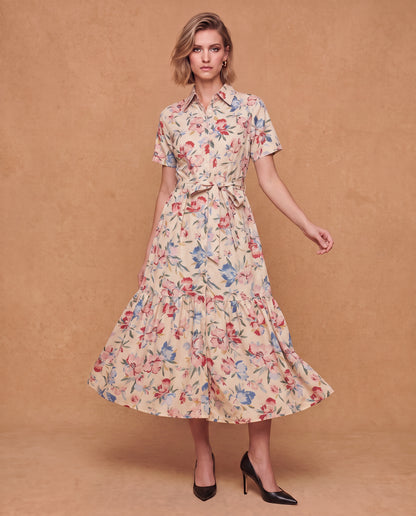 Blossom Breeze Shirt Dress