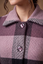Lachi Women's Buffalo Check Knitted Cardigan
