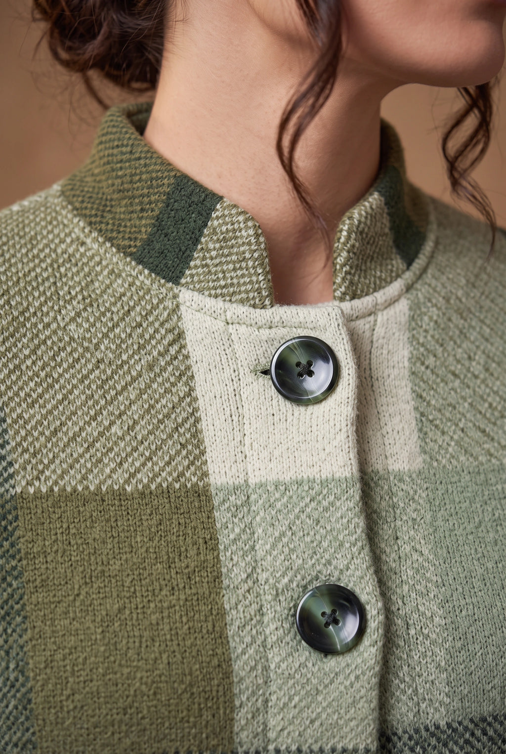 Lachi Women's Highland Check Knitted Cardigan