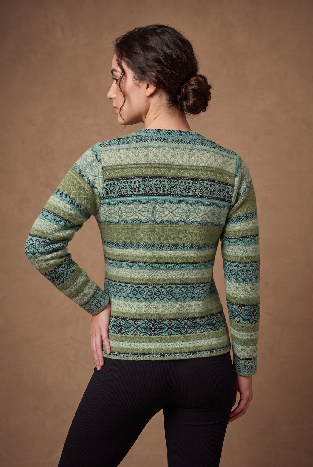 Lachi Women's Brocade Knitted Cardigan