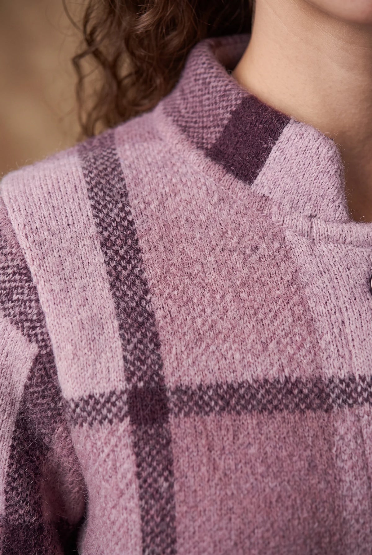Orchid Highland Knit Cardigan 4