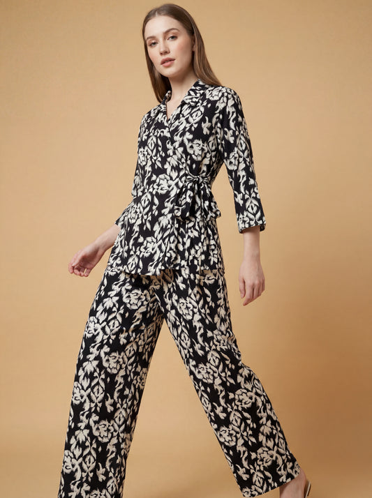 Midnight Floral Co-ord set