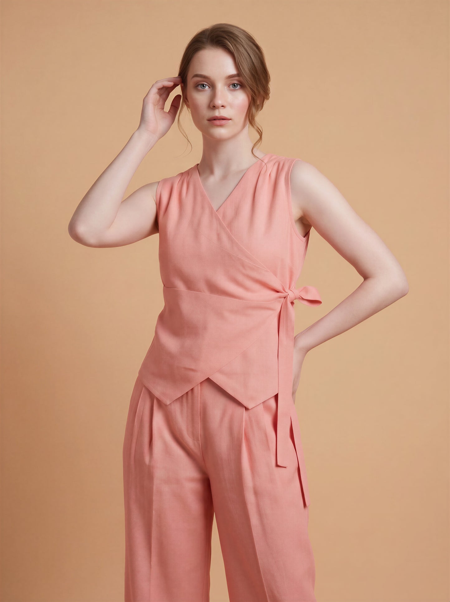 Blush Knot Co-ord Set
