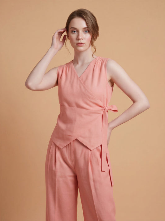 Blush Knot Co-ord Set